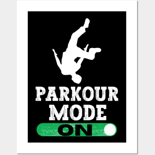 Parkour Mode On Posters and Art